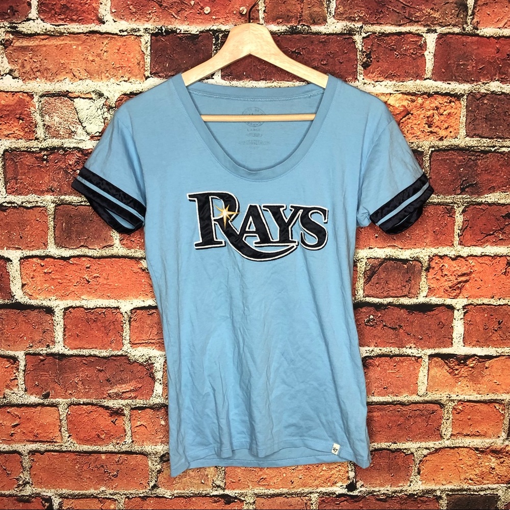 MLB Rays 47 Brand Womens Large Shirt